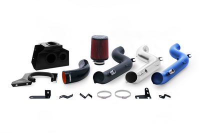 Mishimoto 2016 + Ford Focus RS Performance Air Intake Kit - Wrinkle Black - Systems