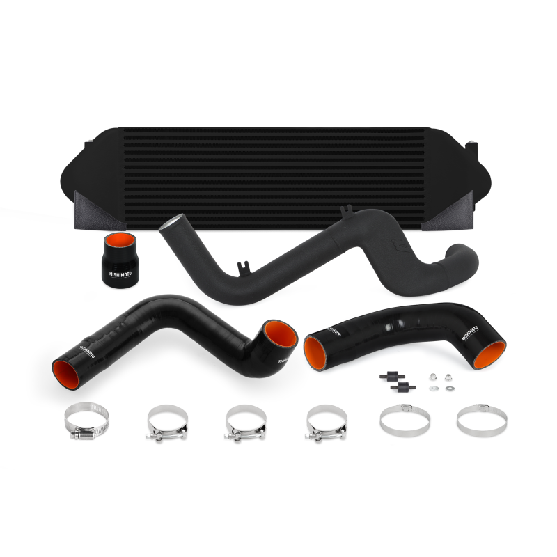 Mishimoto 2016 + Ford Focus RS Performance Intercooler Kit - Black - Forced Induction