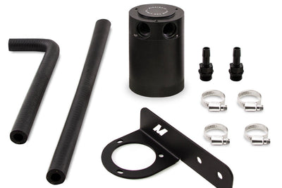 Mishimoto 2016 + Honda Civic 1.5L Turbo Baffled Oil Catch Can Kit - Black (PCV Side) - Engine Components