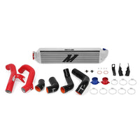 Mishimoto 2016 + Honda Civic 1.5T / 2017 + Si Silver Intercooler Kit w/Red Pipes - Forced Induction
