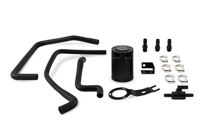 Mishimoto 2016 + Mazda Miata Baffled Oil Catch Can Kit - Black - Engine Components