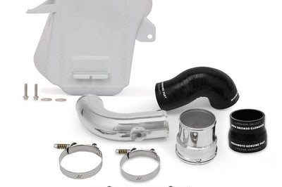 Mishimoto 2017 + Ford 6.7L Powerstroke Air-To-Water Intercooler - Micro-Wrinkle Silver - Forced Induction