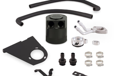 Mishimoto 2017 + Ford 6.7L Powerstroke Baffled Oil Catch Can Kit - Engine Components