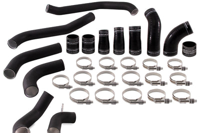 Mishimoto 2017 + Ford F150 3.5L EcoBoost Intercooler Pipe Kit - Wrinkle Black - Forced Induction