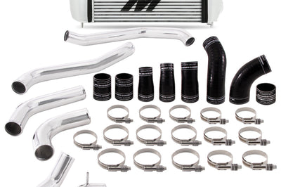 Mishimoto 2017 + Ford F150 3.5L EcoBoost Performance Intercooler Kit - Silver Cooler Polished Pipes - Forced Induction