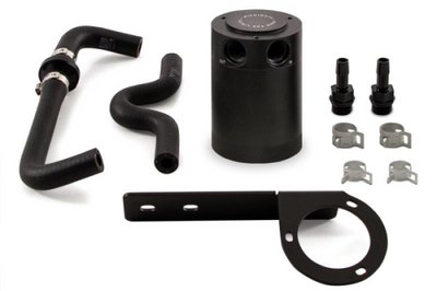 Mishimoto 2017 + Honda Civic Type R Baffled Oil Catch Can Kit - Black - Engine Components