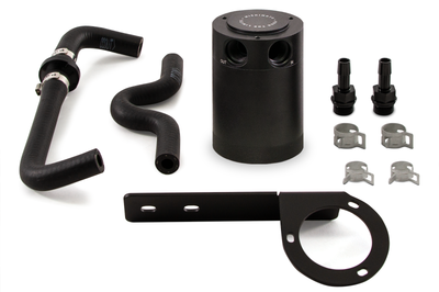 Mishimoto 2017 + Honda Civic Type R Baffled Oil Catch Can Kit - Black - Engine Components