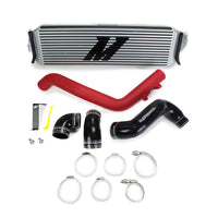 Mishimoto 2017 + Honda Civic Type R Intercooler Kit - Silver Red Piping - Forced Induction