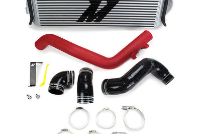 Mishimoto 2017 + Honda Civic Type R Intercooler Kit - Silver Red Piping - Forced Induction