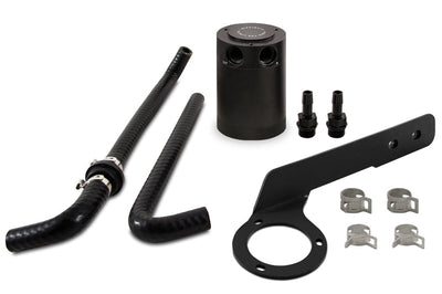 Mishimoto 2018 + Honda Accord 2.0T Baffled Oil Catch Can PCV Side - Black - Engine Components