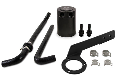 Mishimoto 2018 + Honda Accord 2.0T Baffled Oil Catch Can PCV Side - Black - Engine Components