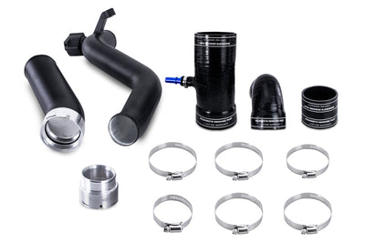 Mishimoto 2019 + Ford Ranger 2.3L Intercooler Pipe & Boot Kit - Micro-Wrinkle Black - Air Intake Systems