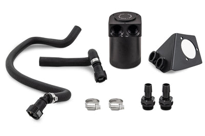Mishimoto 2020 + Chevrolet Corvette C8 Baffled Oil Catch Can Kit (PCV Side) - Black - Engine Components