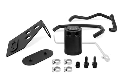 Mishimoto 2020 + Toyota Supra Baffled Oil Catch Can Kit - Black - Engine Components