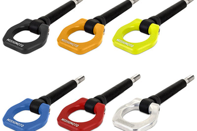 Mishimoto 2022 + Subaru WRX Front Tow Hook Neon Yellow - Winches & Hitches