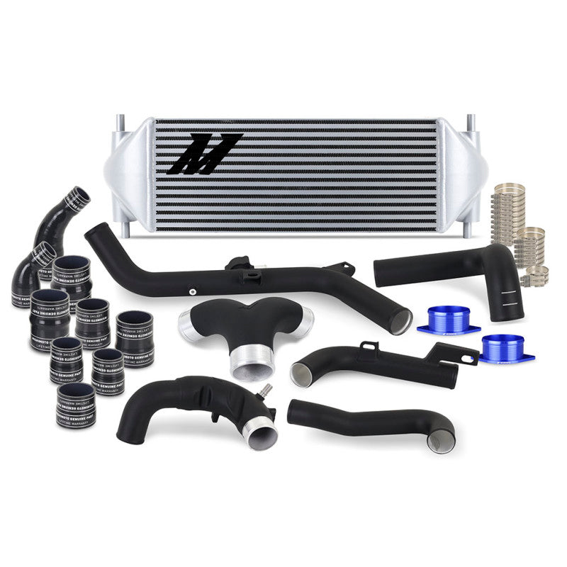 Mishimoto 21+ Bronco 2.7 Stock Location INT Kit MWBK Pipes SL Cooler - Forced Induction