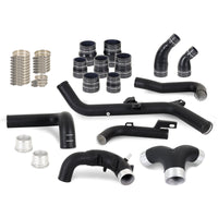 Mishimoto 21+ Bronco 2.7L Intercooler Pipe Kit Micro Wrinkle Black - Forced Induction