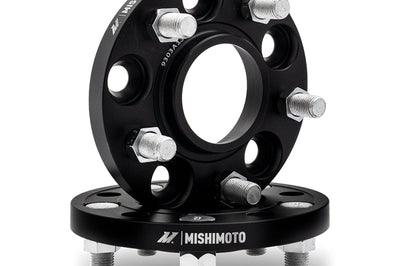 Mishimoto 5X114.3 15MM Wheel Spacers - Black - and Tire Accessories