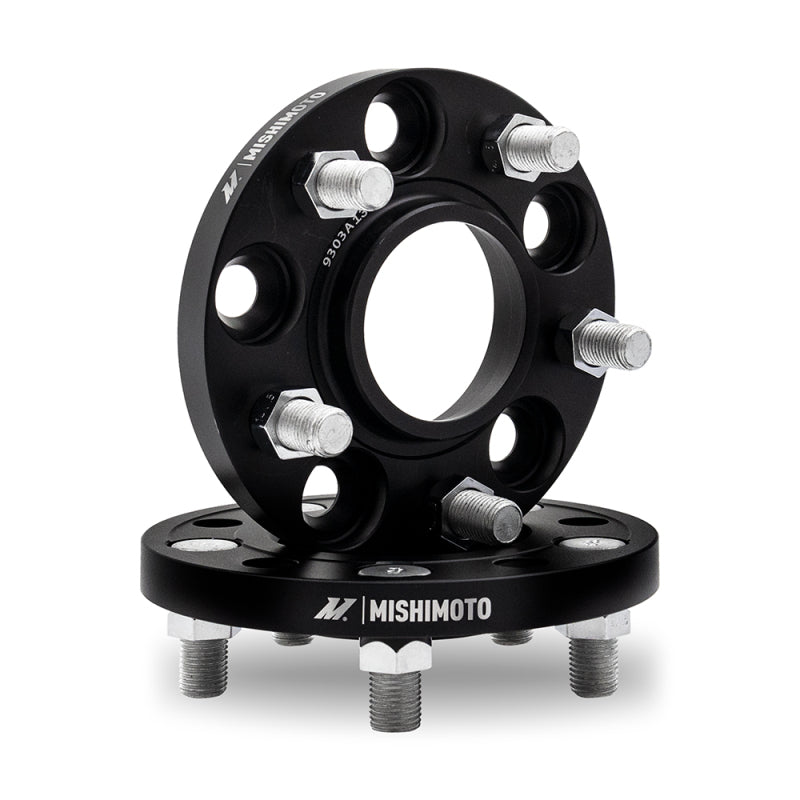 Mishimoto 5X114.3 20MM Wheel Spacers - Black - and Tire Accessories