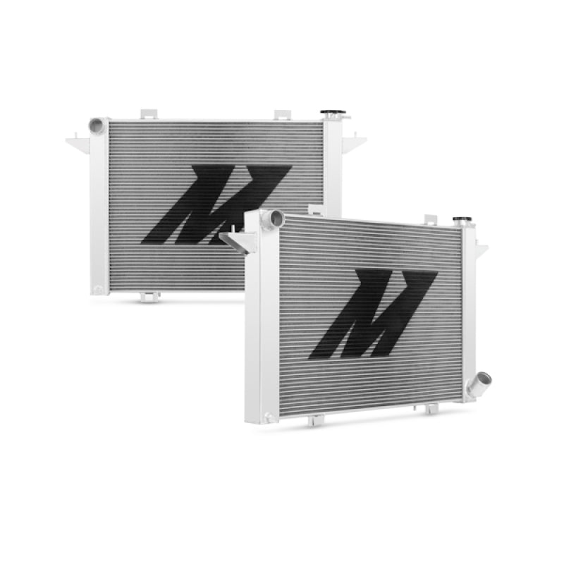 Mishimoto 90-93 Dodge Ram w/ 5.9L Cummins Engine Polished Aluminum Performance Radiator - Cooling