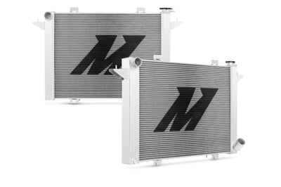Mishimoto 90-93 Dodge Ram w/ 5.9L Cummins Engine Polished Aluminum Performance Radiator - Cooling