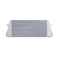 Mishimoto 94-02 Dodge Ram 2500 5.9L Cummins Intercooler Kit w/ Pipes (Silver) - Forced Induction