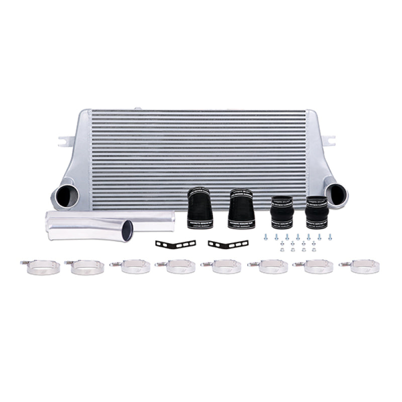 Mishimoto 94-02 Dodge Ram 2500 5.9L Cummins Intercooler Kit w/ Pipes (Silver) - Forced Induction