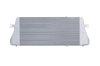 Mishimoto 94-02 Dodge Ram 2500 5.9L Cummins Intercooler Kit w/ Pipes (Silver) - Forced Induction