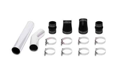 Mishimoto 94-02 Dodge Ram 2500 5.9L Cummins Intercooler Kit w/ Pipes (Silver) - Forced Induction