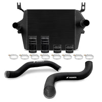 Mishimoto 99-03 Ford 7.3L Powerstroke PSD Black Intercooler Kit w/ Pipes - Forced Induction