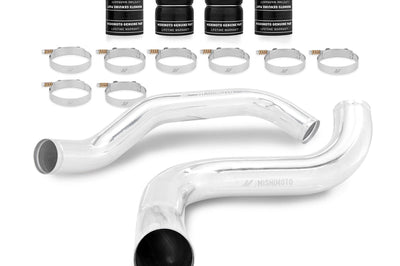 Mishimoto 99-03 Ford 7.3L Powerstroke PSD Intercooler Pipe/Boot Kit - Polished - Air Intake Systems