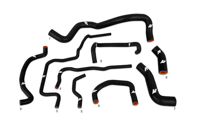 Mishimoto 99-05 Volkswagen Golf 1.8T Black Silicone Hose Kit - Fabrication