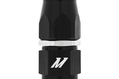 Mishimoto Aluminum -10AN Straight Fitting - Black - Fabrication