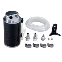 Mishimoto Carbon Fiber Oil Catch Can 10mm Fittings - Fabrication