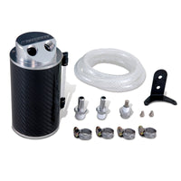 Mishimoto Carbon Fiber Oil Catch Can 10mm Fittings - Fabrication