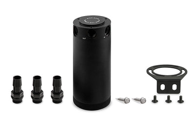 Mishimoto Compact Baffled Oil Catch Can - 3-Port - Engine Components