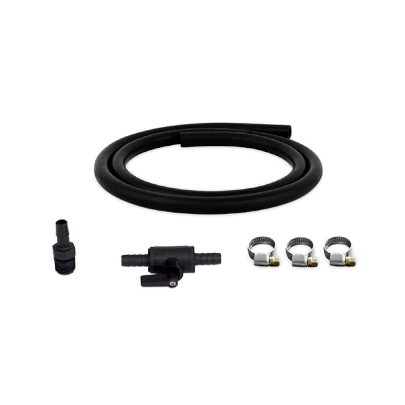 Mishimoto Compact Baffled Oil Catch Can Petcock Drain Kit - Engine Components
