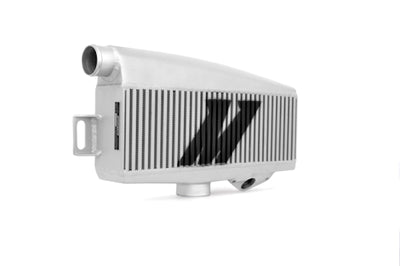 Mishimoto Subaru 02-07 WRX/04-07 STi Top-Mount Intercooler Kit - Powder Coated Silver & Blue Hoses - Forced Induction