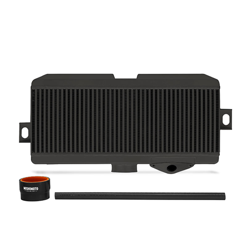 Mishimoto Subaru 08-15 WRX STi Top-Mount Intercooler Kit - Powder Coated Black & Hoses - Forced Induction