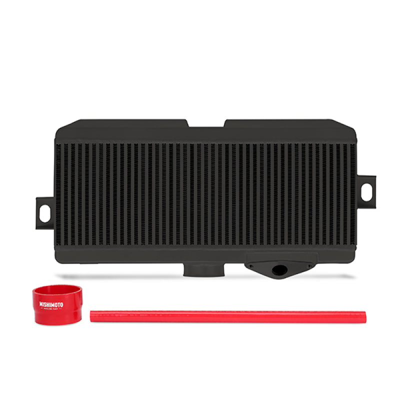 Mishimoto Subaru 08-15 WRX STi Top-Mount Intercooler Kit - Powder Coated Black & Red Hoses - Forced Induction