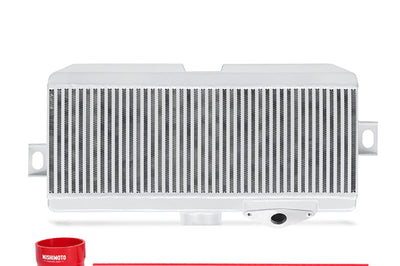 Mishimoto Subaru 08-15 WRX STi Top-Mount Intercooler Kit - Powder Coated Silver & Red Hoses - Forced Induction