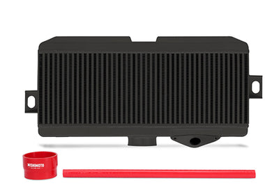 Mishimoto Subaru 08-15 WRX STi Top-Mount Intercooler Kit - Powder Coated Black & Red Hoses - Forced Induction