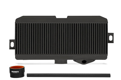 Mishimoto Subaru 08-15 WRX STi Top-Mount Intercooler Kit - Powder Coated Black & Hoses - Forced Induction