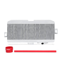 Mishimoto Subaru 08-15 WRX STi Top-Mount Intercooler Kit - Powder Coated Silver & Red Hoses - Forced Induction