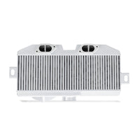 Mishimoto Subaru 08-15 WRX STi Top-Mount Intercooler Kit - Powder Coated Silver & Red Hoses - Forced Induction