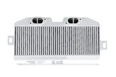 Mishimoto Subaru 08-15 WRX STi Top-Mount Intercooler Kit - Powder Coated Silver & Red Hoses - Forced Induction