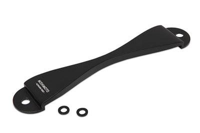 Mishimoto Subaru CNC Battery Tie-Down - Black - Batteries Starting & Charging