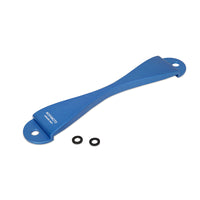 Mishimoto Subaru CNC Battery Tie-Down - Blue - Batteries Starting & Charging