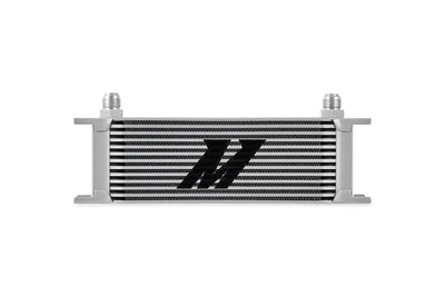 Mishimoto Universal 13-Row Oil Cooler Silver - Cooling