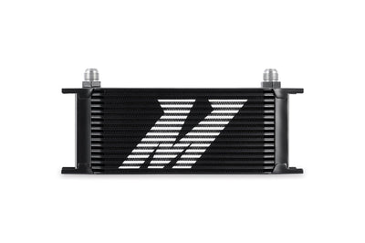 Mishimoto Universal 16 Row Oil Cooler - Black - Cooling
